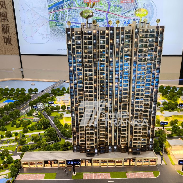 3D Professional Customized Residential Innovative Technology Building Scale Model