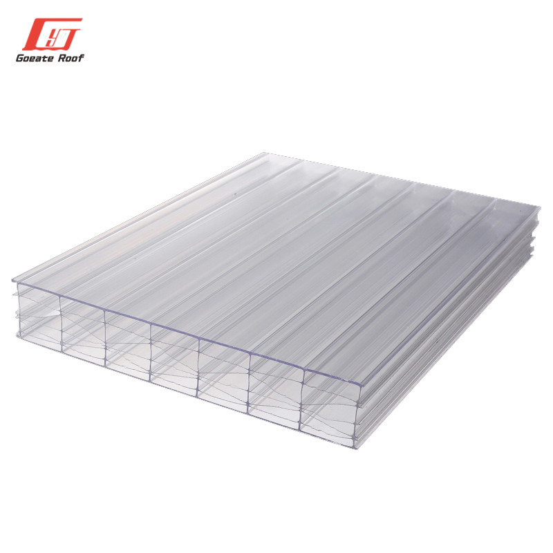 100% Virgin Material 10 Years Guarantee Polycarbonate Hollow Sheet PC Roofing Sheets