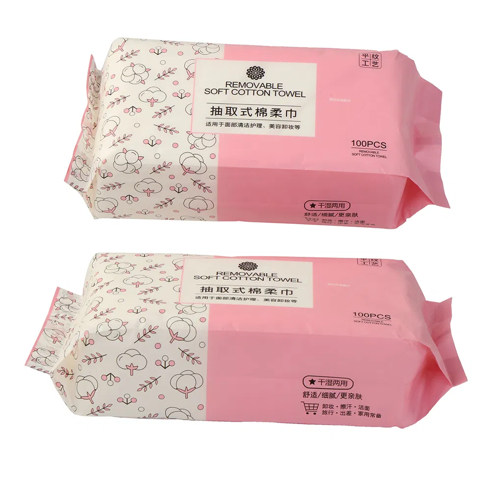 Hot Sale Feminine Facial Cleansing Wipes Custom Makeup Remover Wipe