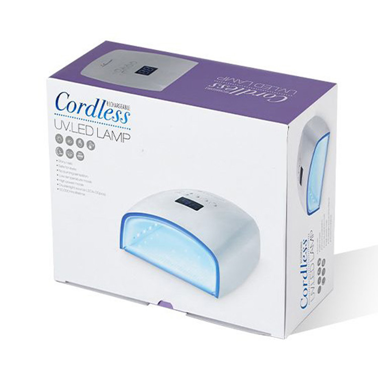 Cordless Nail Dryer UV LED Nail Lamp with Display Auto Sensor