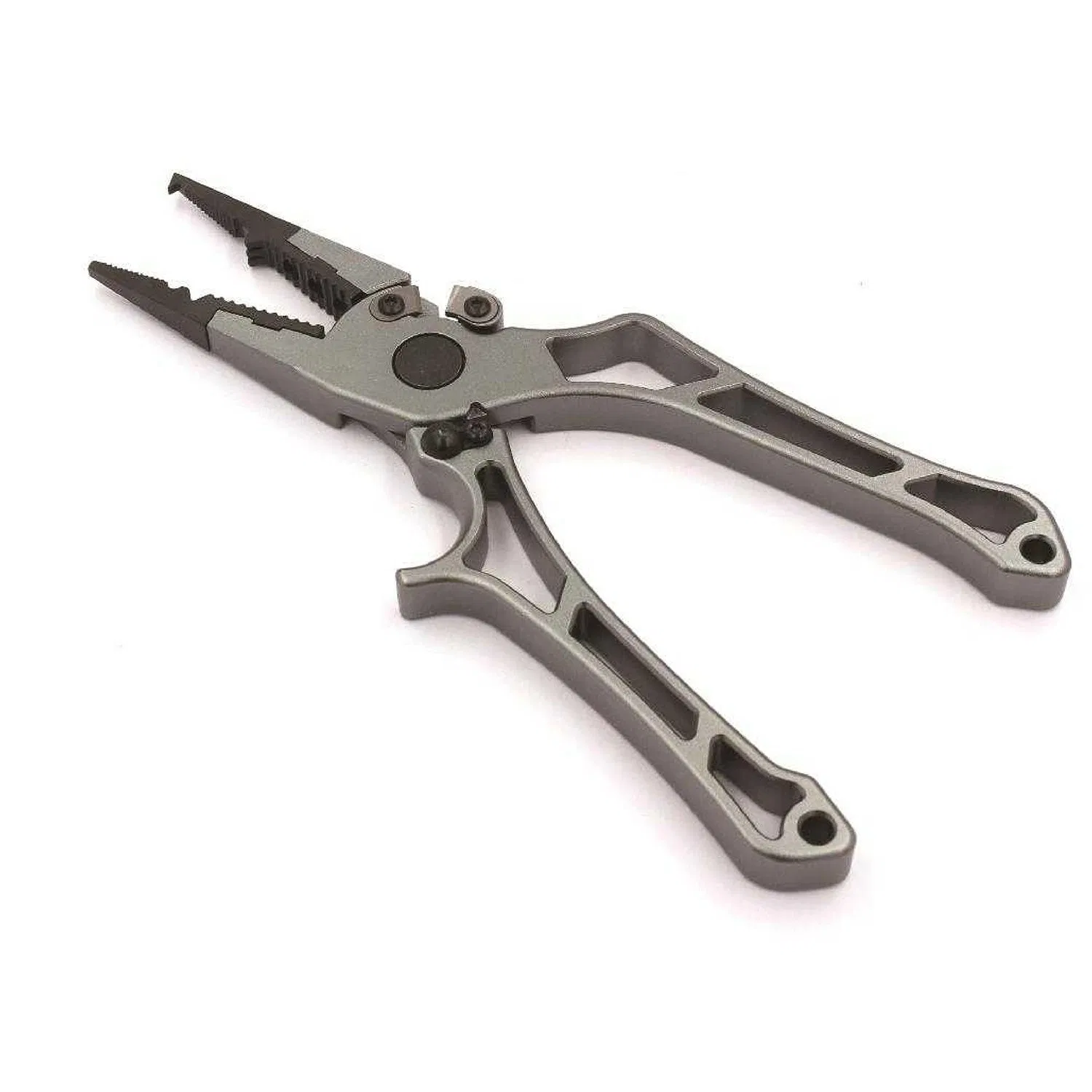 Алюминиевые рыболовные плоскогубцы с карбид-вольфрамовыми кусачками