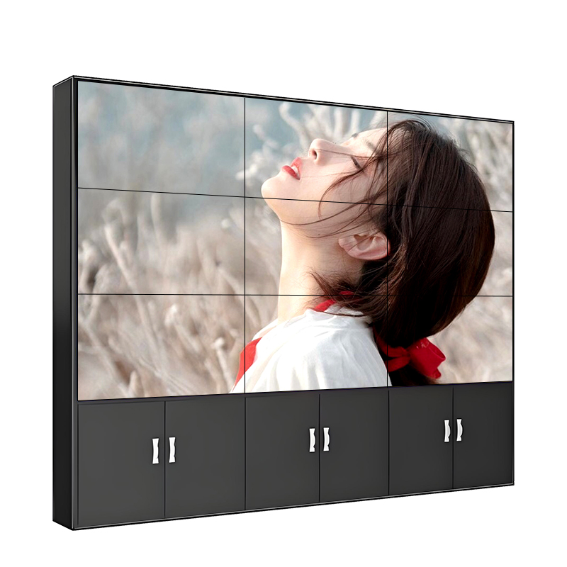 4K Did Display Ultra Narrow Bezel 2X2 Screen Advertising Display Player Digital Signage 3X3 LCD Video Wall