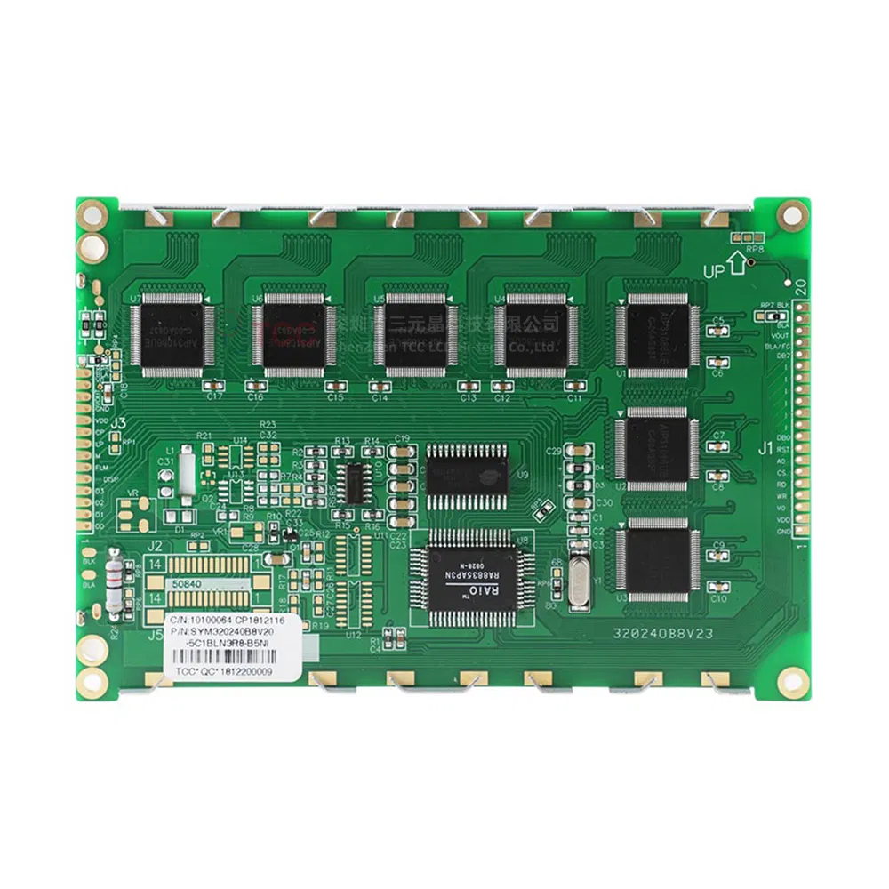 5.7 Inch 320X240 Graphic Monochrome Ra8835 Controller Blue LCD Display Module