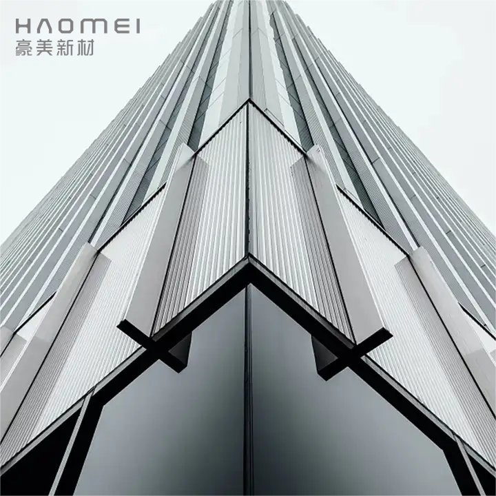 Low-E Powder Coated Building Glass Facade System Factory Aluminum Profile Curtain Wall