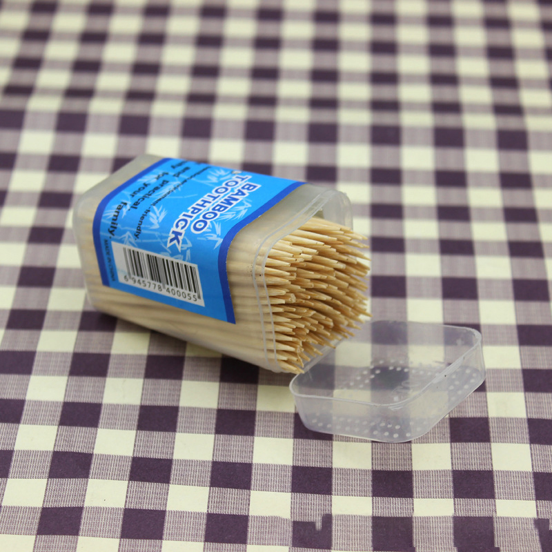 Cheap Price Disposable Wooden Toothpicks Box Packing 100% Natural Toothpick Tool
