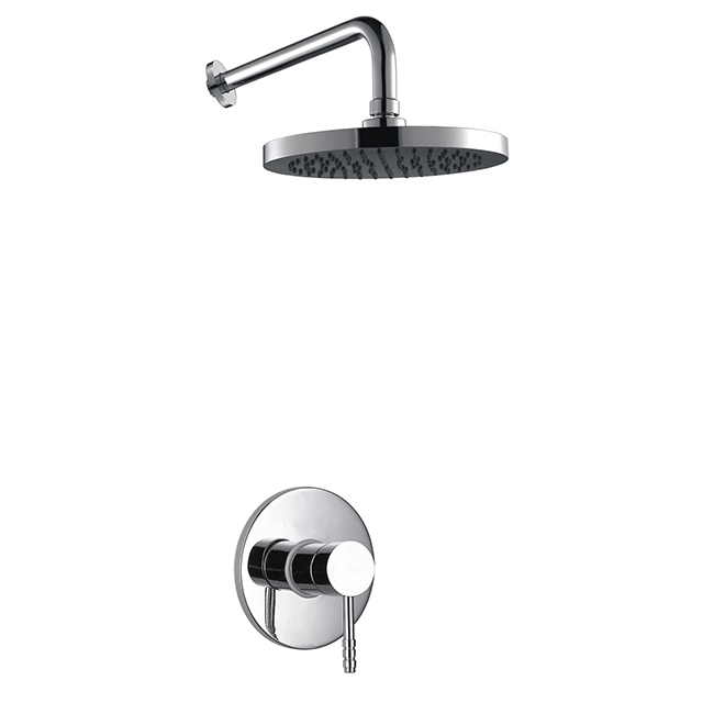 Encomic Chrome Concealed Installation Bath & Shower Mixer Faucet (E9904-1)