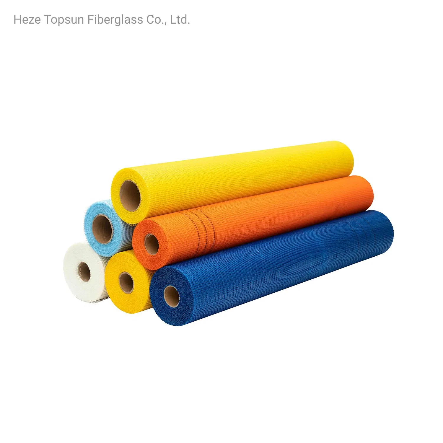 Fire Retardant & Fireproof Material Glass Rock Wool Materials 160GSM 5mm× 5mm Fiberglass Mesh