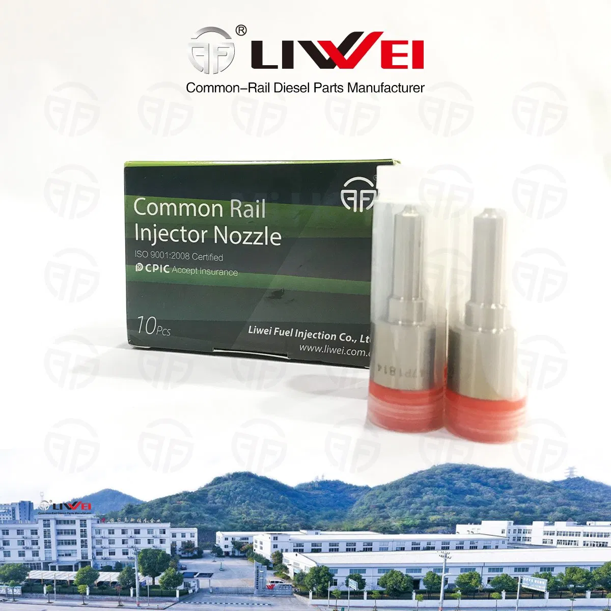 Liwei Common Rail Diesel Nozzle DLLA147P1814 для инжектора 0445120153