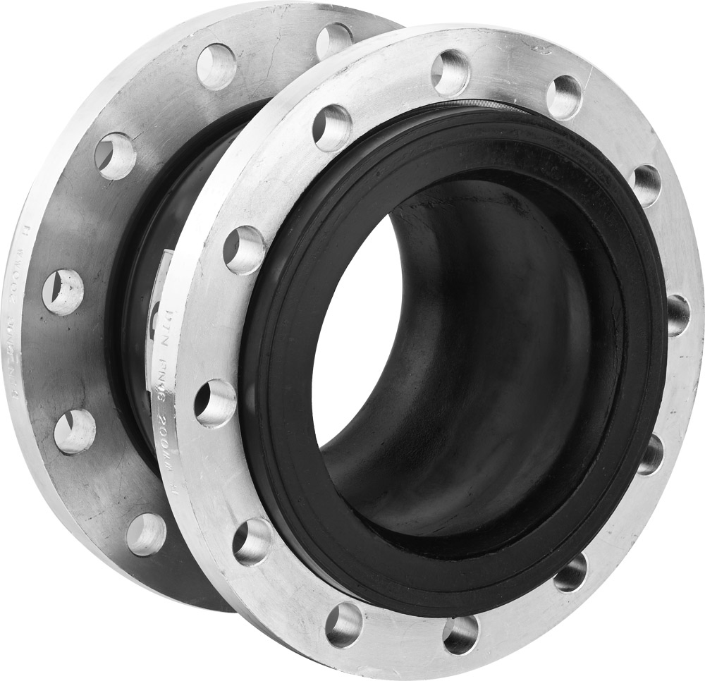 Flexible Joint Pn16 Flanged Single Ball Type