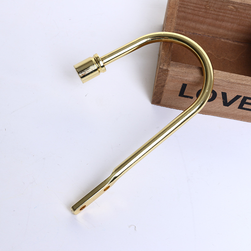 Window Metal Curtain Tiebacks The All-in-One U Shape Has No Binding Curtain Holdbacks