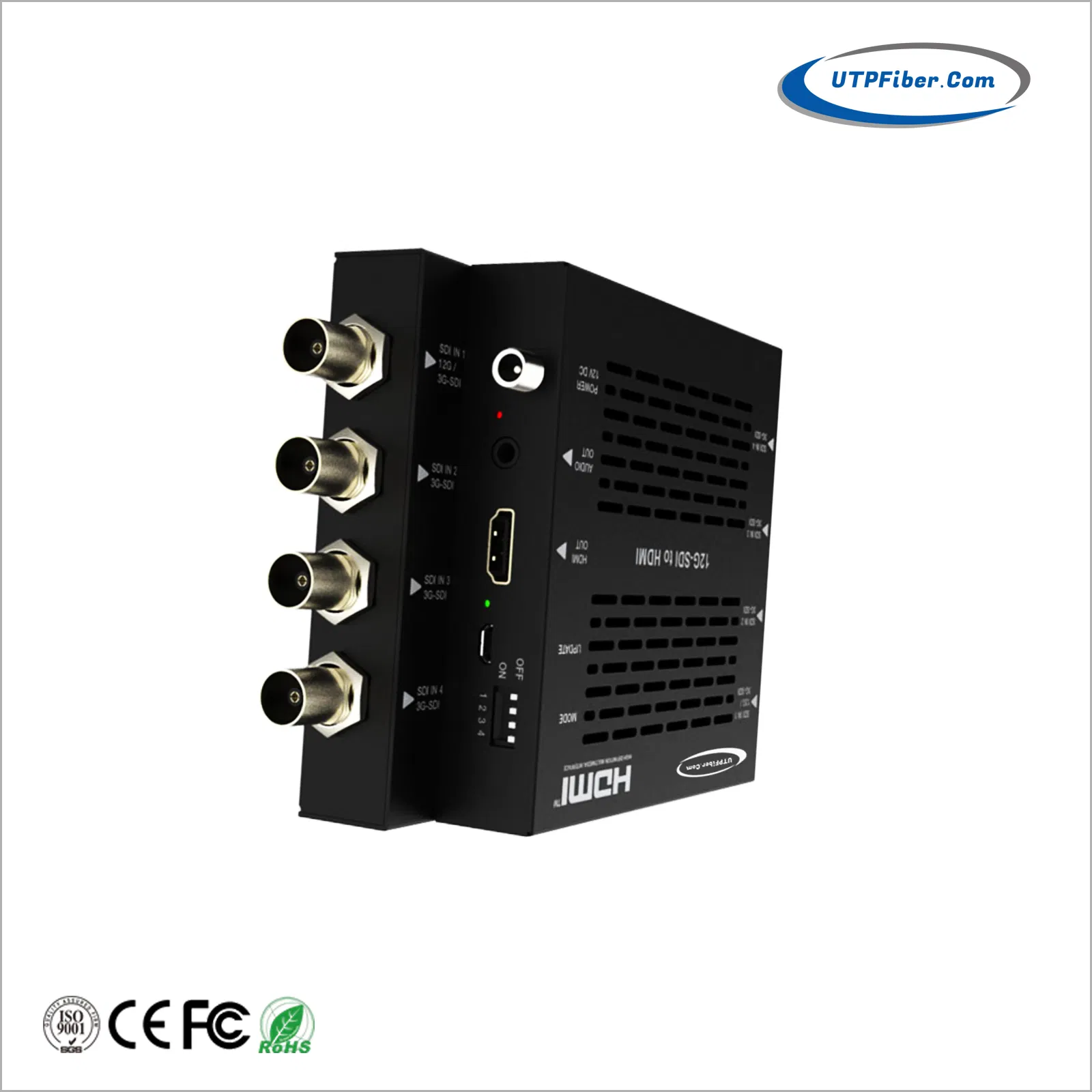 Конвертер 12G-SDI в 4K HDMI, 4x3G-SDI в 4K