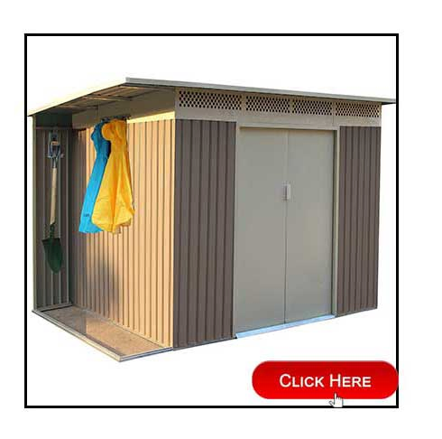 Huiding Cheap Durable Metal Storage Garden Sheds Outdoor for Sale
