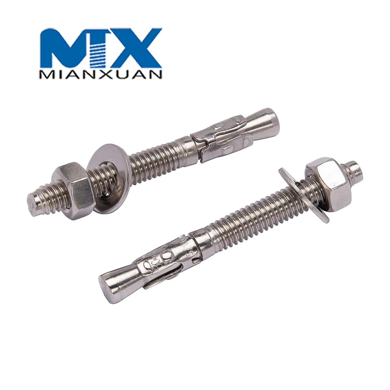Stainless Steel Carriage Bolt for Mechanical Expansion Hollow Wall Lifting Anchor Fastener