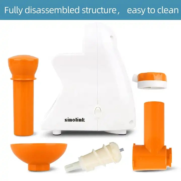 Mini Size Low Noise DIY Ice Cream Maker Mixer