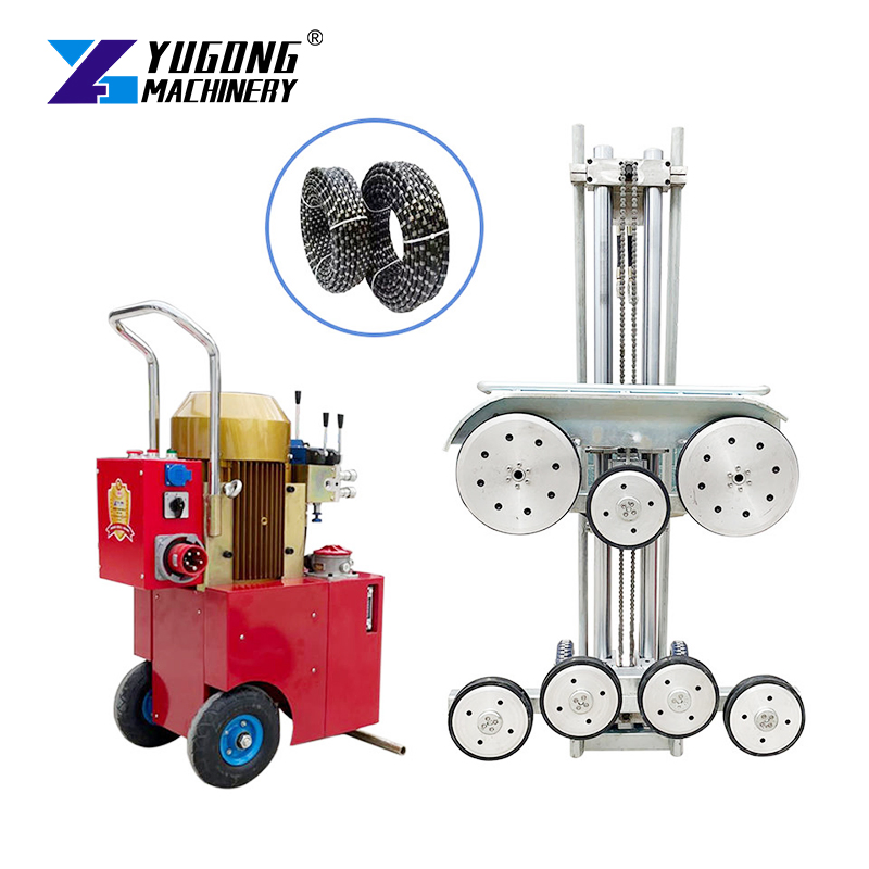 Алмазный канатный станок для резки бетона