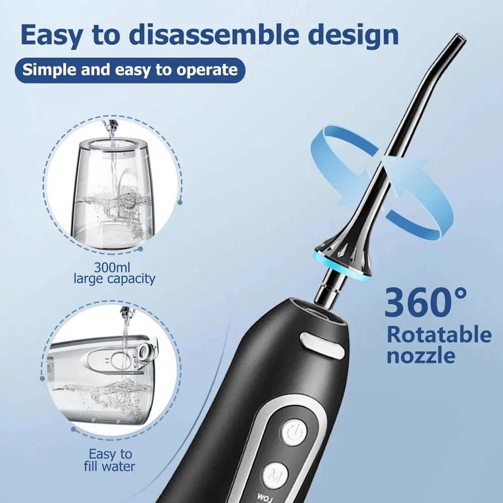 Compact Dental Scaler for Effective Plaque Removal on-The-Go