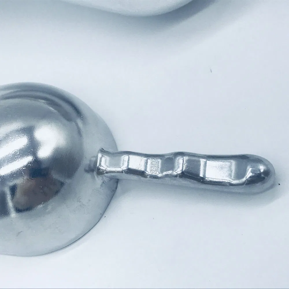 Stainless Steel Freezer, Scooper for Food, Popcorn Sweet Candy, Mirror Finish Metal Ice Scoop for Kitche, 8 Inches, Silver