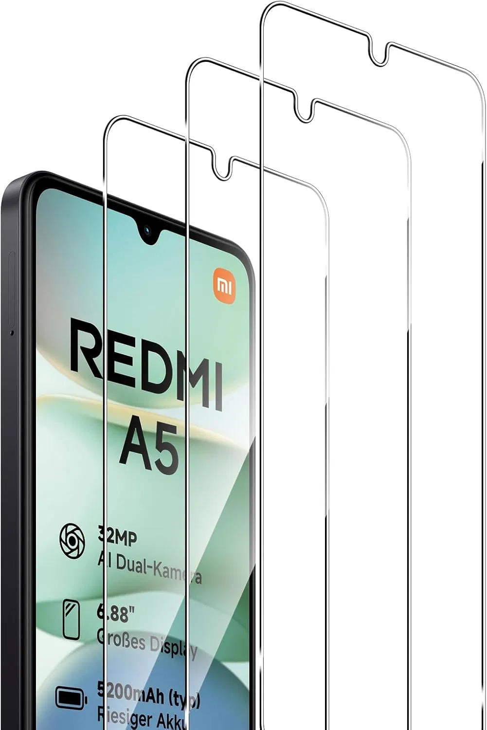 Защитное стекло для Xiaomi Redmi A5 4G, прозрачное