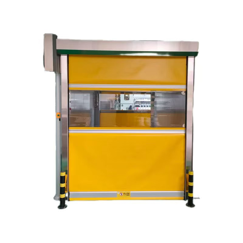 Insulated Curtain Waterproof PVC High Speed Door Dust-Proof Fast Roller Shutter Door