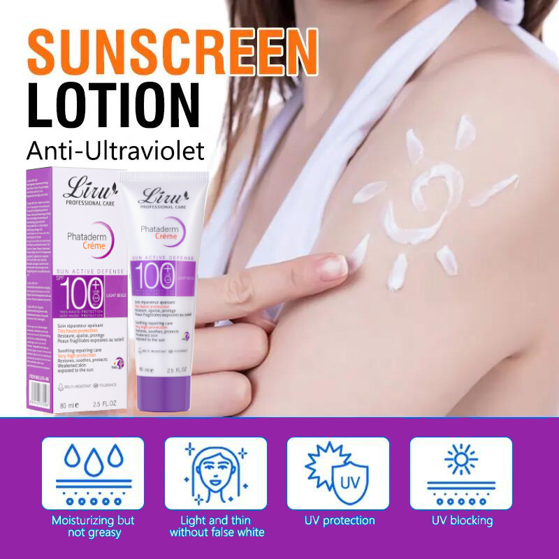 Customized Anti-Oxidation Sunblock Sun Skin Care Brightening Sunscreen SPF 100
