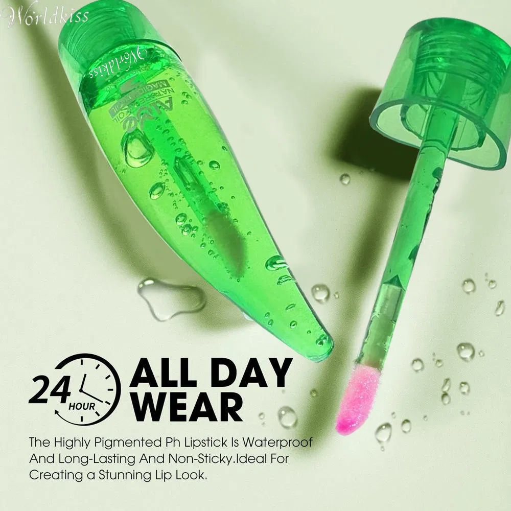 Aloe Color Changing Hydrating Vegan Gloss Private Label Moisturizing Shine Lip Oil