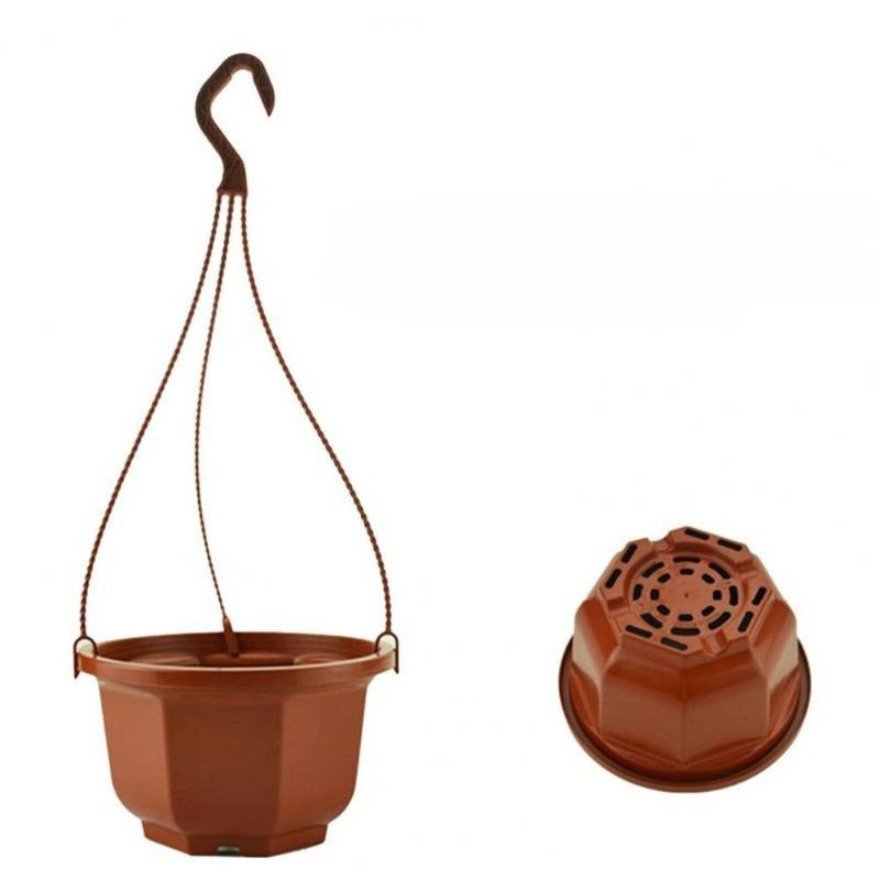 Wholesale Stable Plastic Flower Pots High-Structural Garden Decor Home Decoration Hanging Baskets