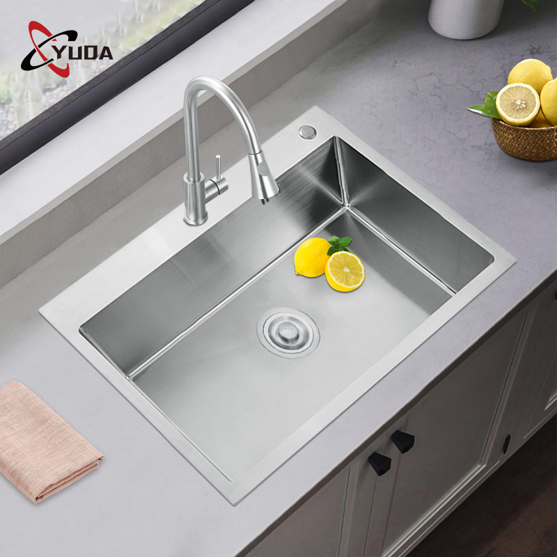 Premium Yuda Stainless Steel Countertop Kitchen Sink for Modern Homes