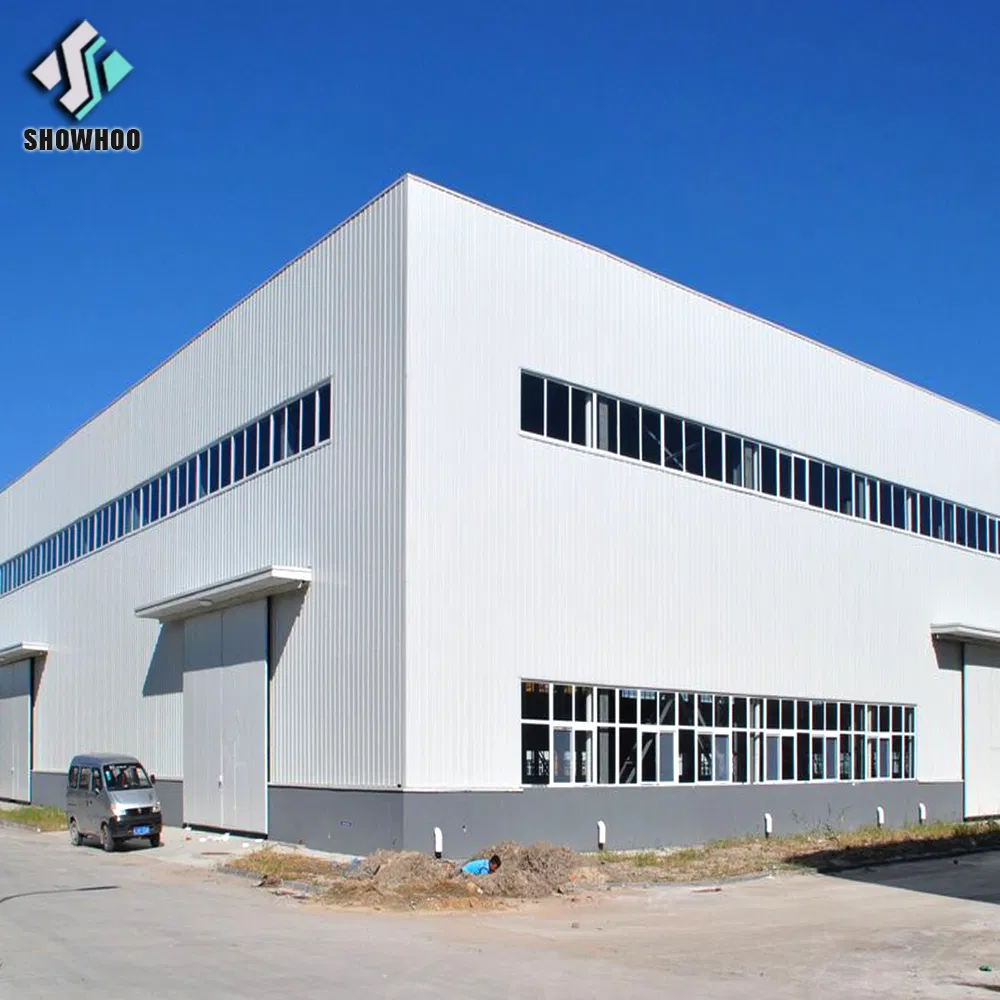H Column Multi-Span Metal Steel Structure Sugar Factory Workshop
