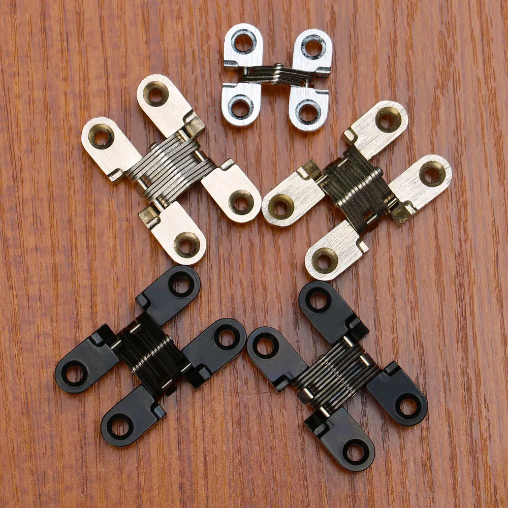 Excellent Quality 180 Degree Zinc Alloy Reliable Industrial Machines Invisible Door Hinge