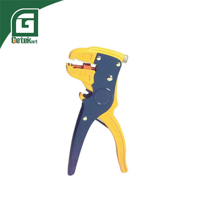 Geteknet LAN Copper Cable Stripper Crimper Cutter Hand Tool Model 81401 for Ethernet and Network Wiring for 0.5-6.0mm Cable