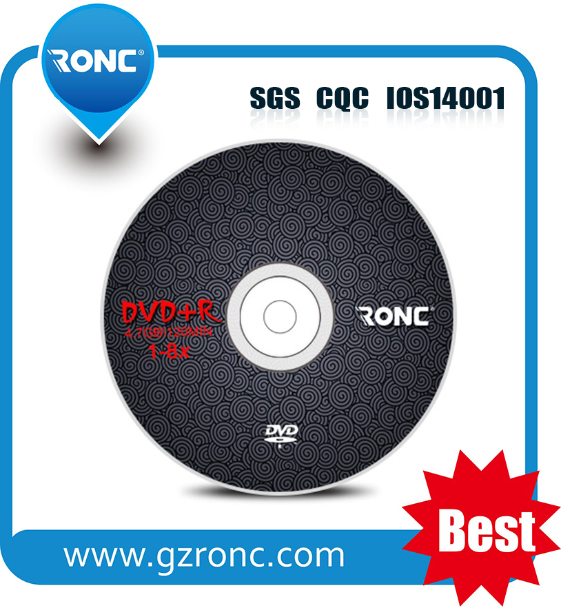 DVD-R диски Ronc 4.7GB, 16x, 100 упаковок