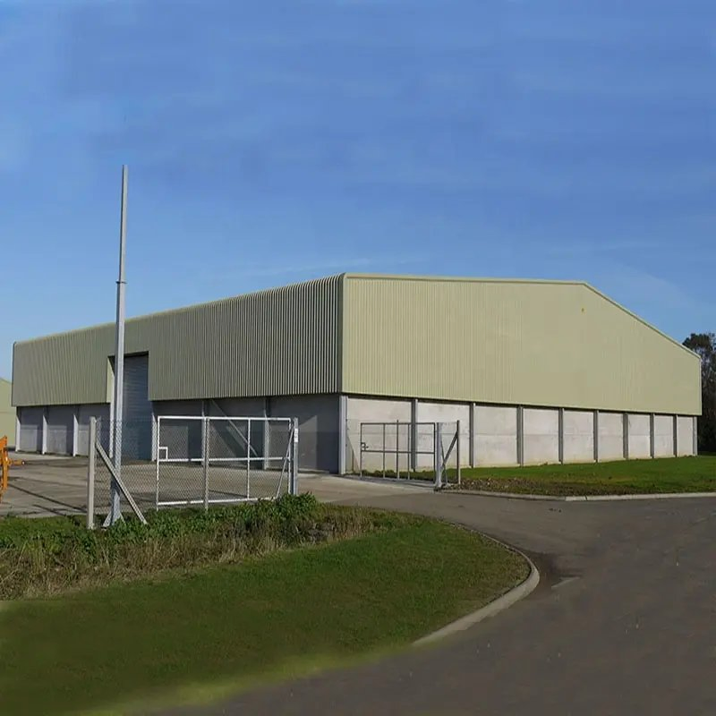 Steel Structure Prefabricated Metal Construction Steel Frame Factory Building