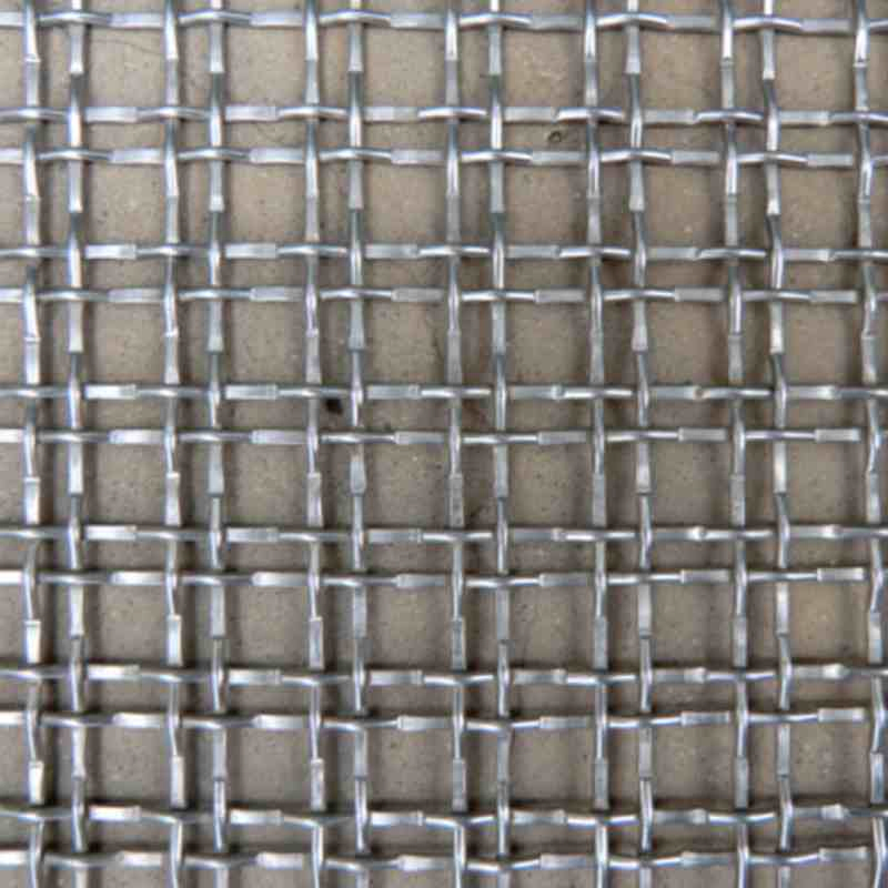3X3 Mesh 304 Ss 316 Net Woven Metal Stainless Steel Wire Crimped Mesh