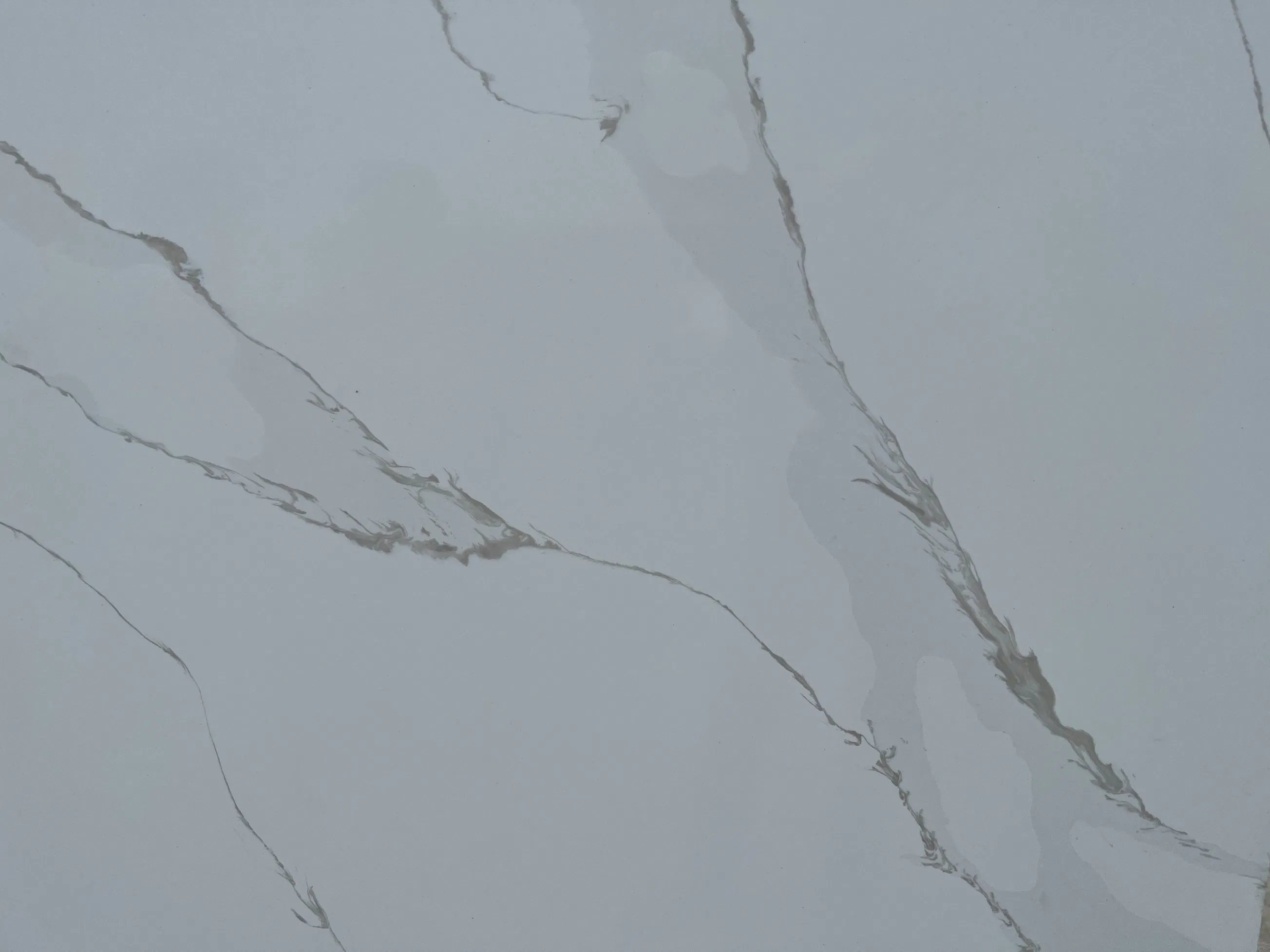 Calacatta Oro Marble Quartz Artificial Stone Slab