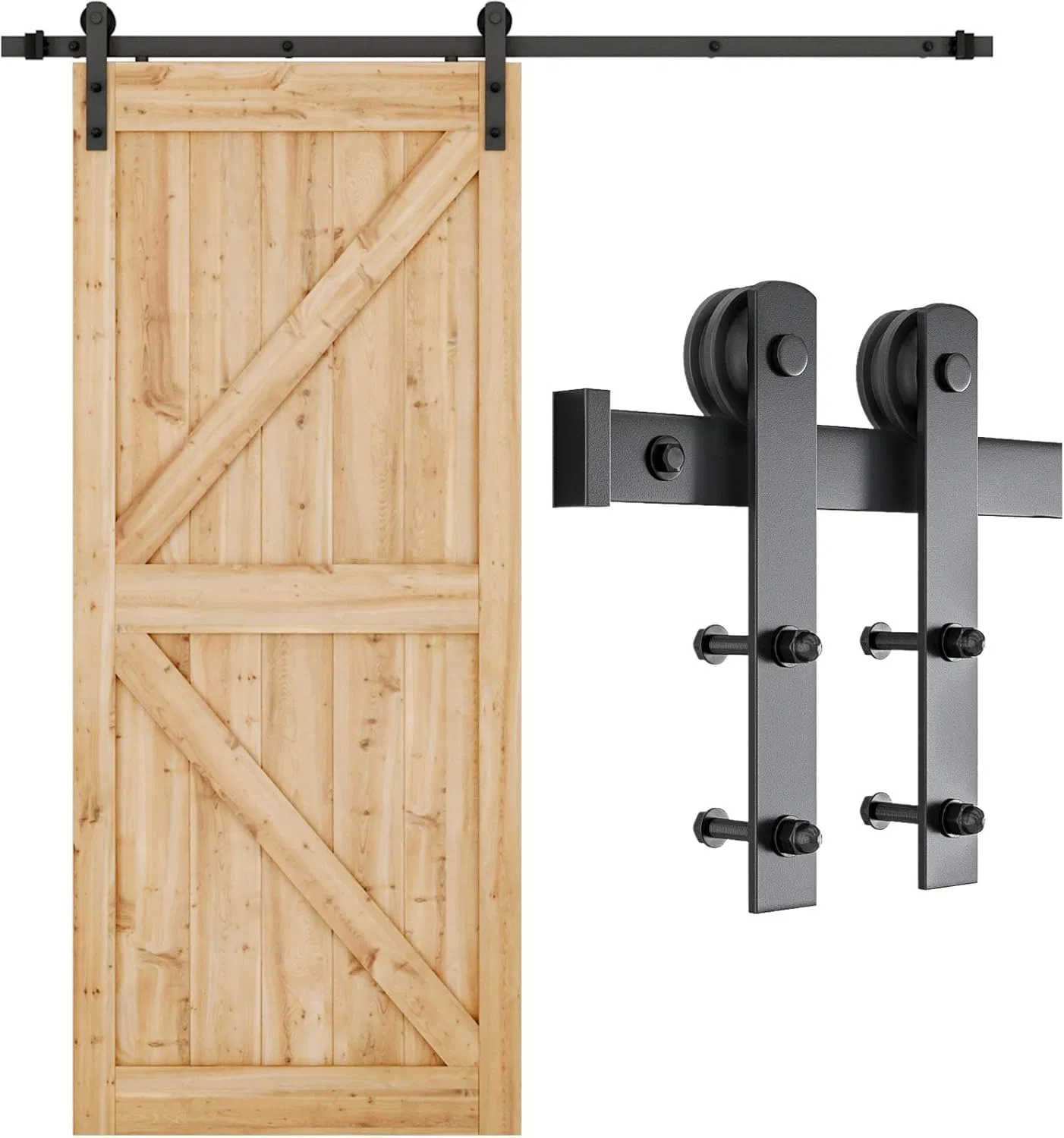 Furniture Hardware: Easy to Install, Silent, Heavy-Duty Sliding Door Slide Rail