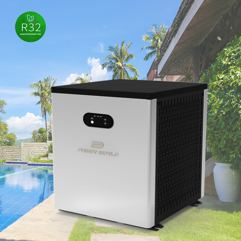 Thermostat Portable Air Water Inverter Swimming Pool Heater Pomp
