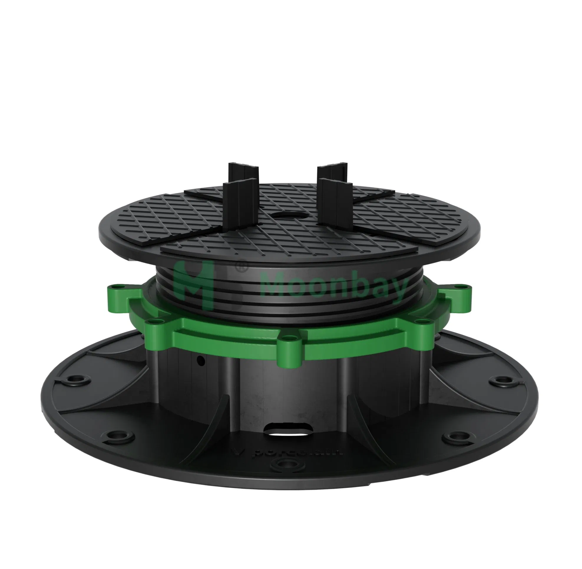 Height Adjustable Plastic Decking Support Indoor Pedestal for 2cm Tiles