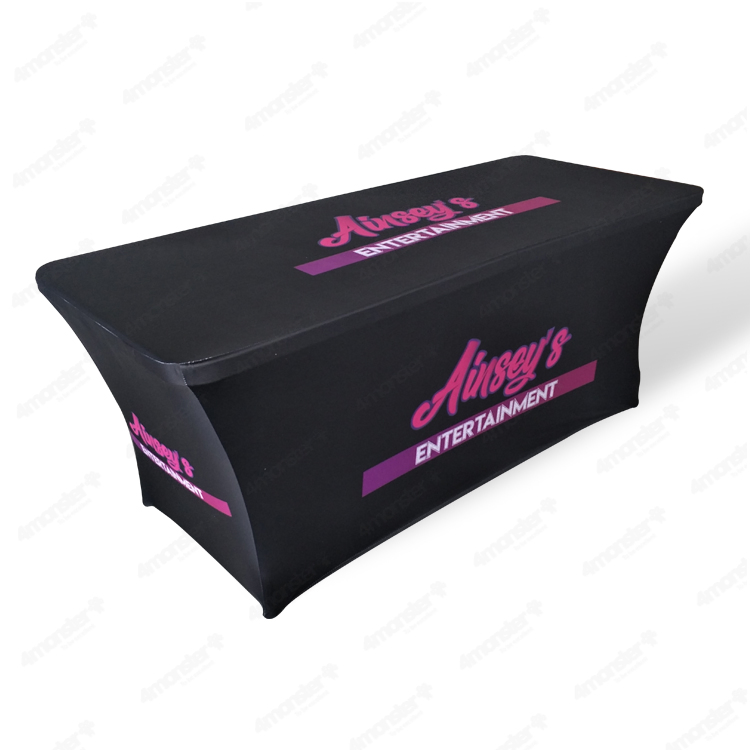 Dye Sublimation 6FT Table Cover Custom Pattern Table Cover