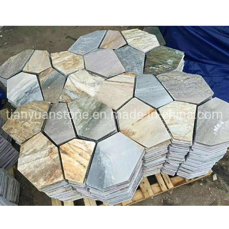 Outdoor Floor Flagstone Mats Paving Tiles