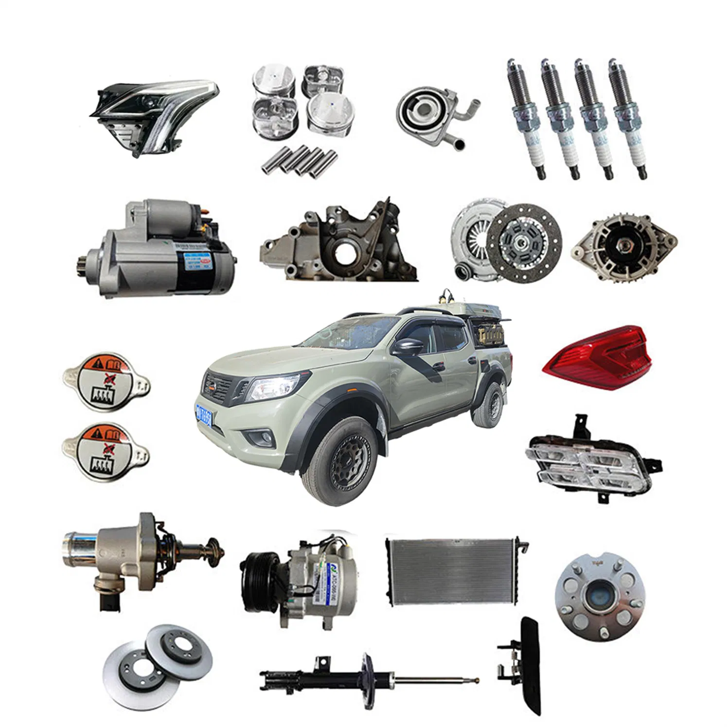 Полный комплект обвеса для Nissan Navara