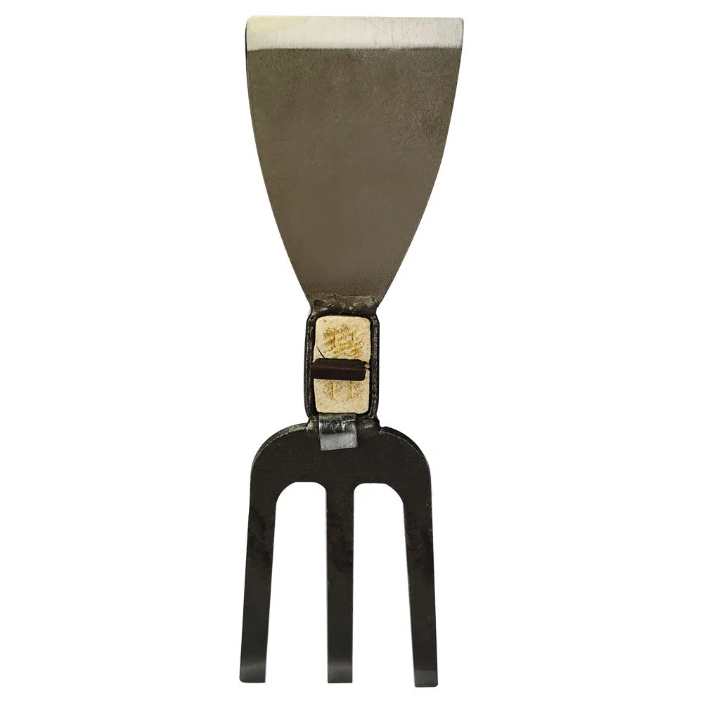 Woodhandle Carbon Steel Two Way Hoe Rake 2in1 Gardenrake