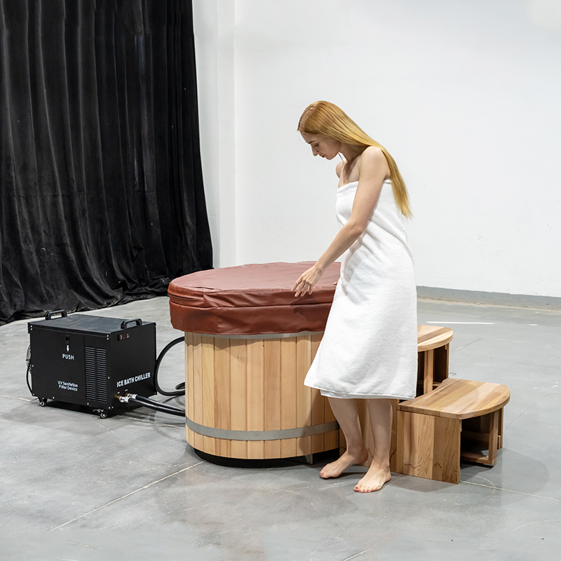 Бочка для ледяной ванны с чиллером и фильтром