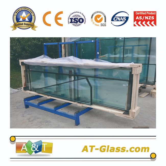 2500 X 3500mm Low-E Tempered Building Glass Insulated Glass for Decoration