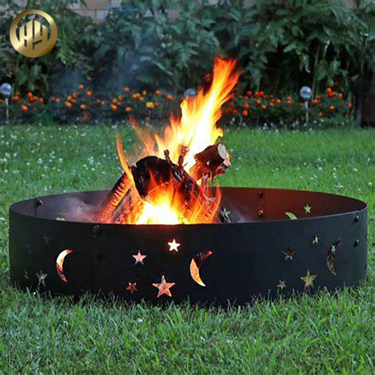Стальной круглый обогреватель-камин Corten Steel