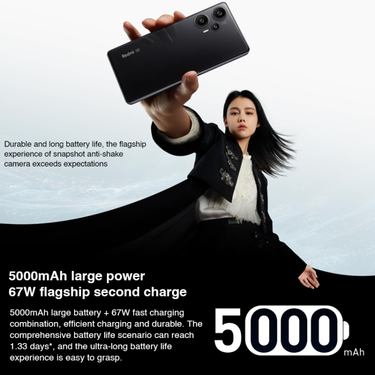 Mobile Phone Second-Hand Phone Original 64MP Camera 1tb/512GB/256GB Phone Note 12 Turbo 5g Global Version with Google Play Phone