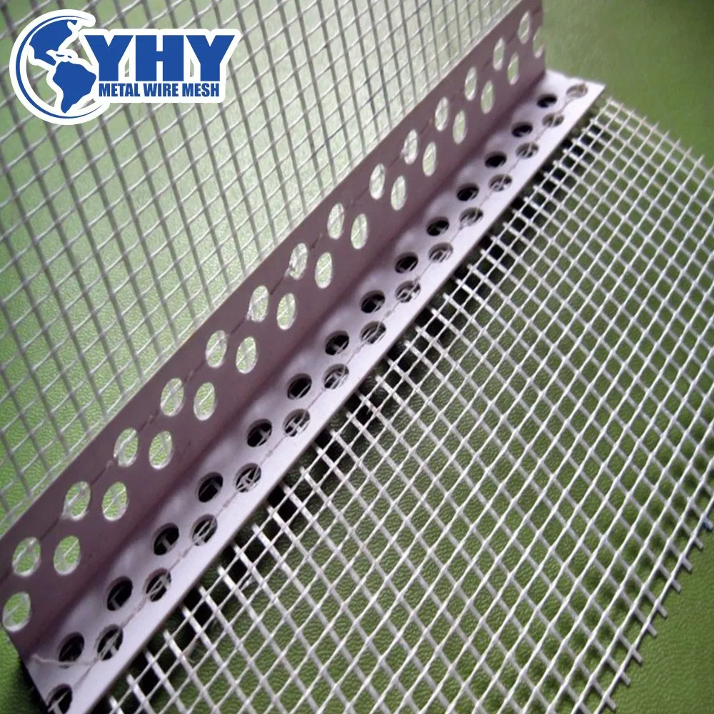 Angle Bead PVC Plastic Corner Beads with Fiberglass Mesh