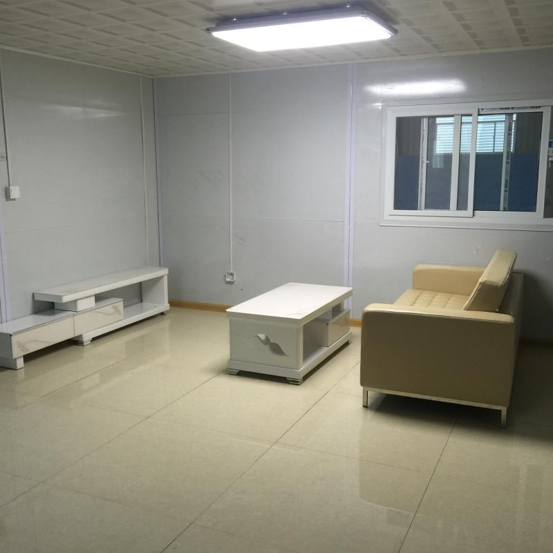 Mobile Prefab House Caravan with Chasis