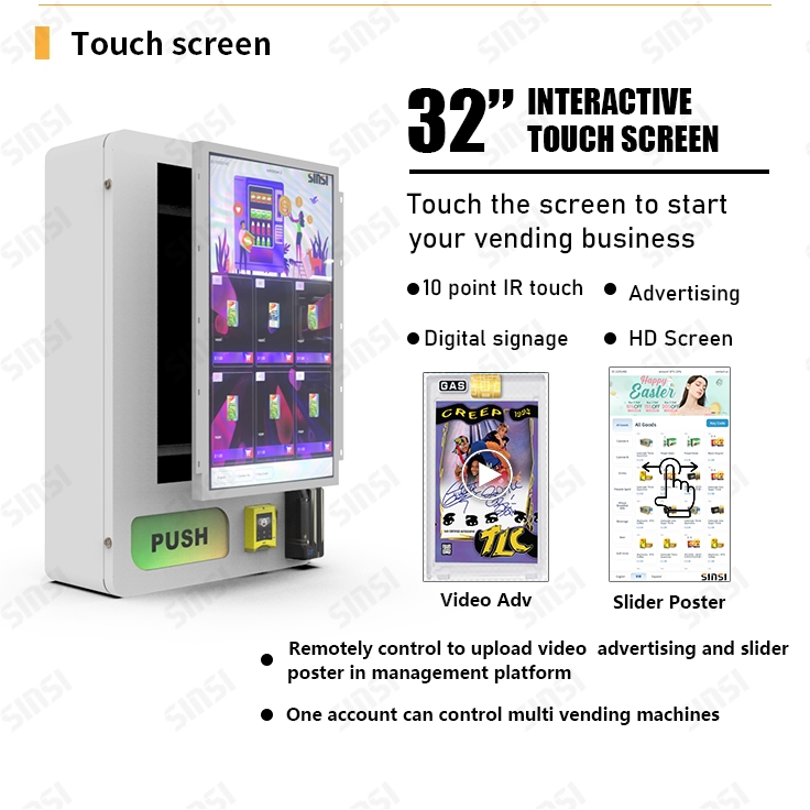 Card Payment-Enabled Mini Wall-Mounted E-Cigarette Vending Machine for Bars