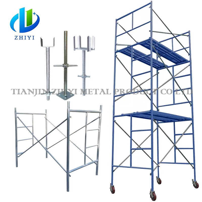 Wood Scaffolding Plank Prices Swivel Butterfly Butt Joint Mushroom Coupler Diagonal Brace Step Ladder Scaffold Manufacturer