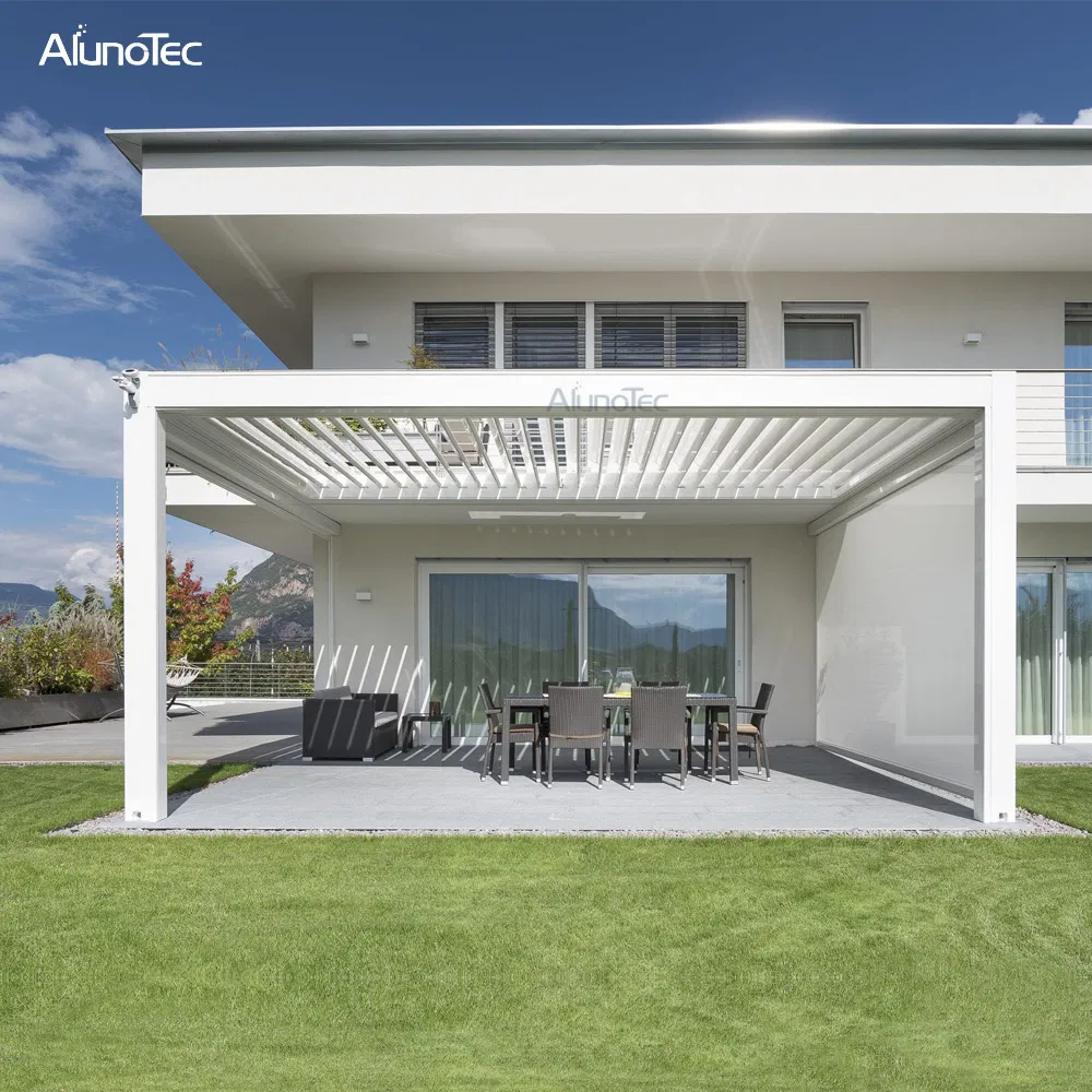 New Design Motor Motorized Pergola Roof Louvre for Outdoor Pati